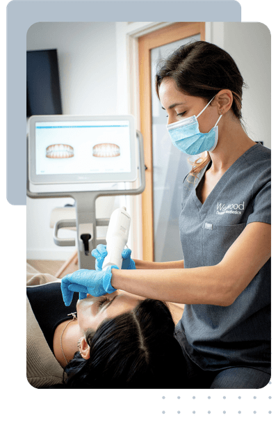 Invisalign scan at Wellwood